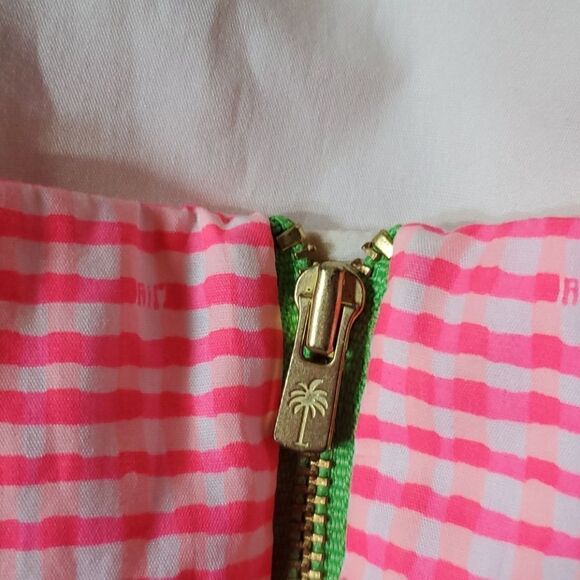 LILLY PULITZER Strapless Peplum Dress - Size 4‎ - Picture 6 of 9